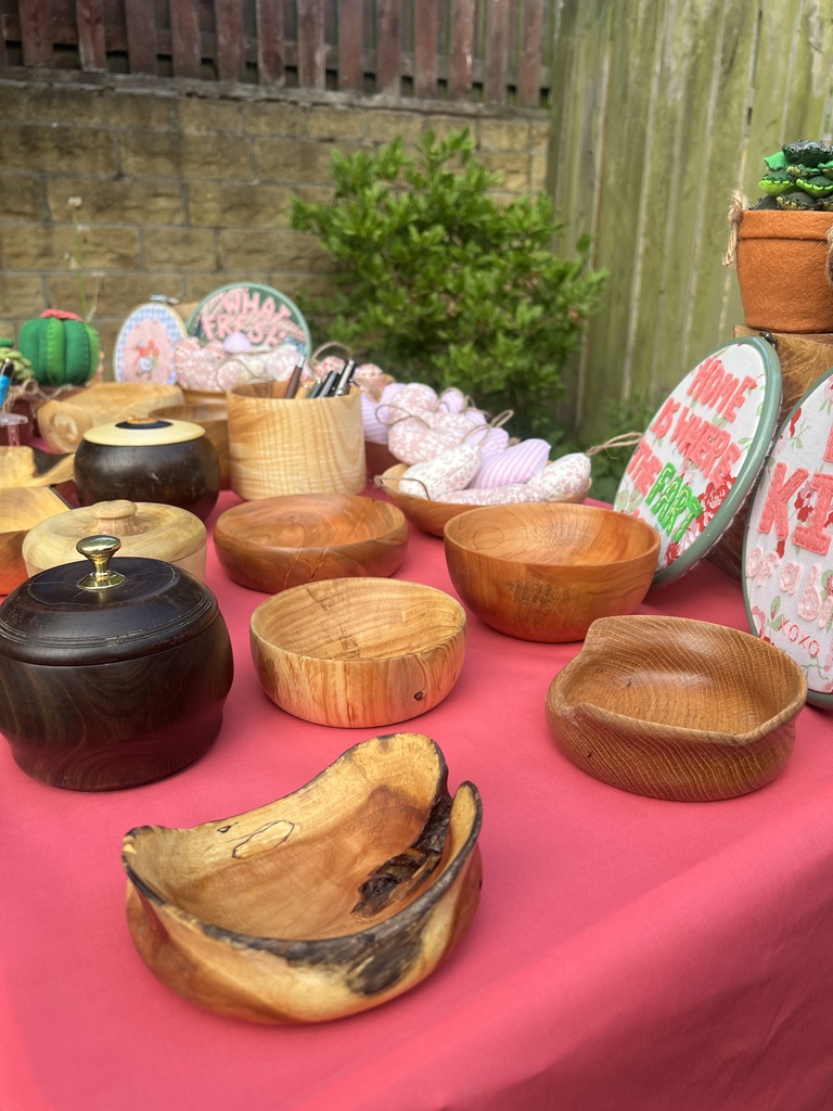 Turned wooden work by The Yorkshire Garage